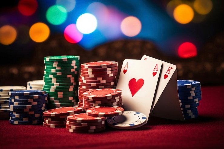 Baccarat dealer at dafatoto slot Indonesia Open with card shoe